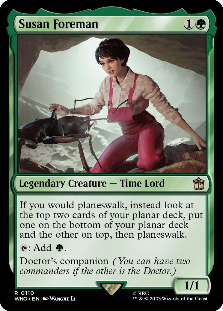 Susan Foreman (110) [WHO] - MTG Single