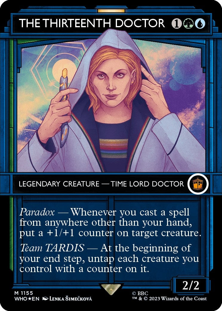 The Thirteenth Doctor (Showcase) (Surge Foil) (1155) [WHO] - MTG Single