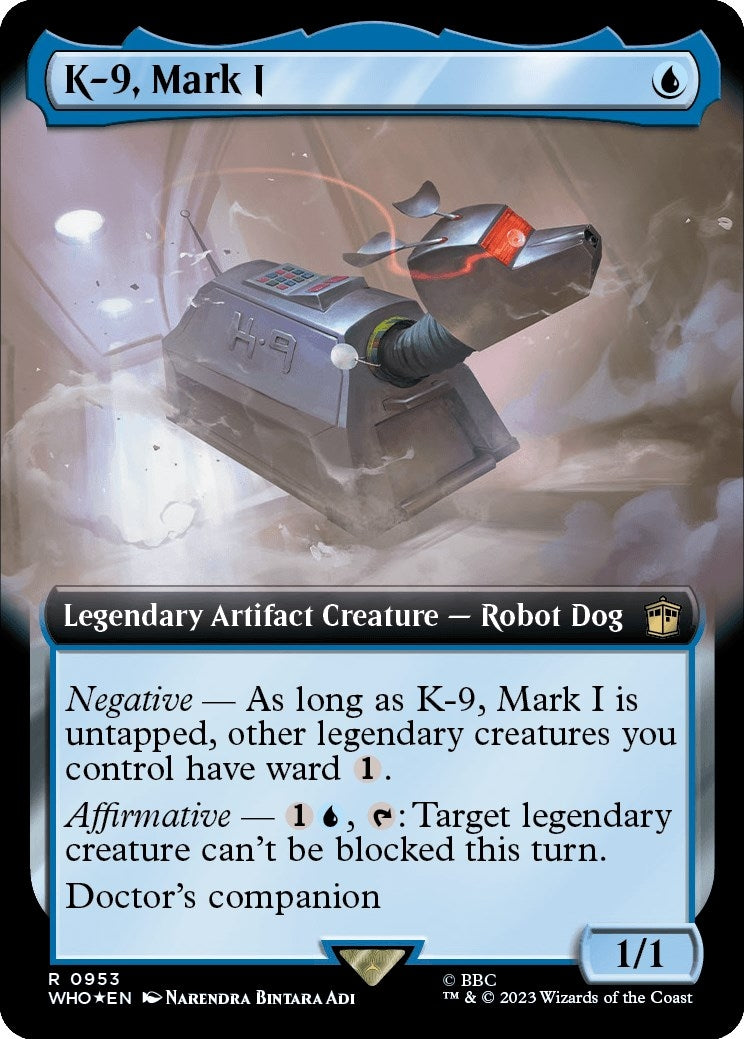 K-9 Mark I (Extended Art) (Surge Foil) (953) [WHO] - MTG Single