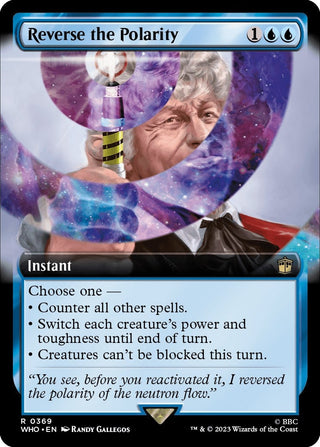 Reverse the Polarity (Extended Art) (369) [WHO] - MTG Single