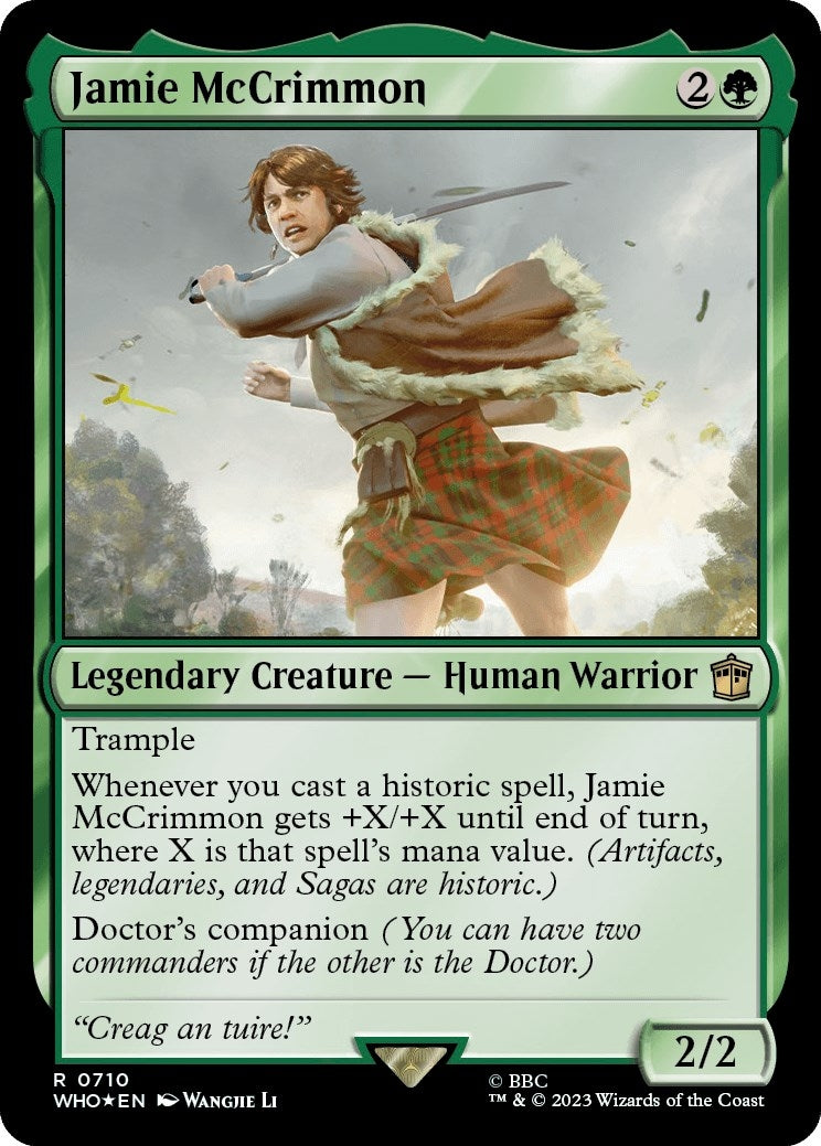 Jamie McCrimmon (Surge Foil) (710) [WHO] - MTG Single