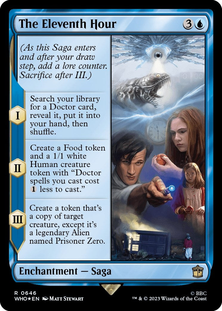 The Eleventh Hour (Surge Foil) (646) [WHO] - MTG Single