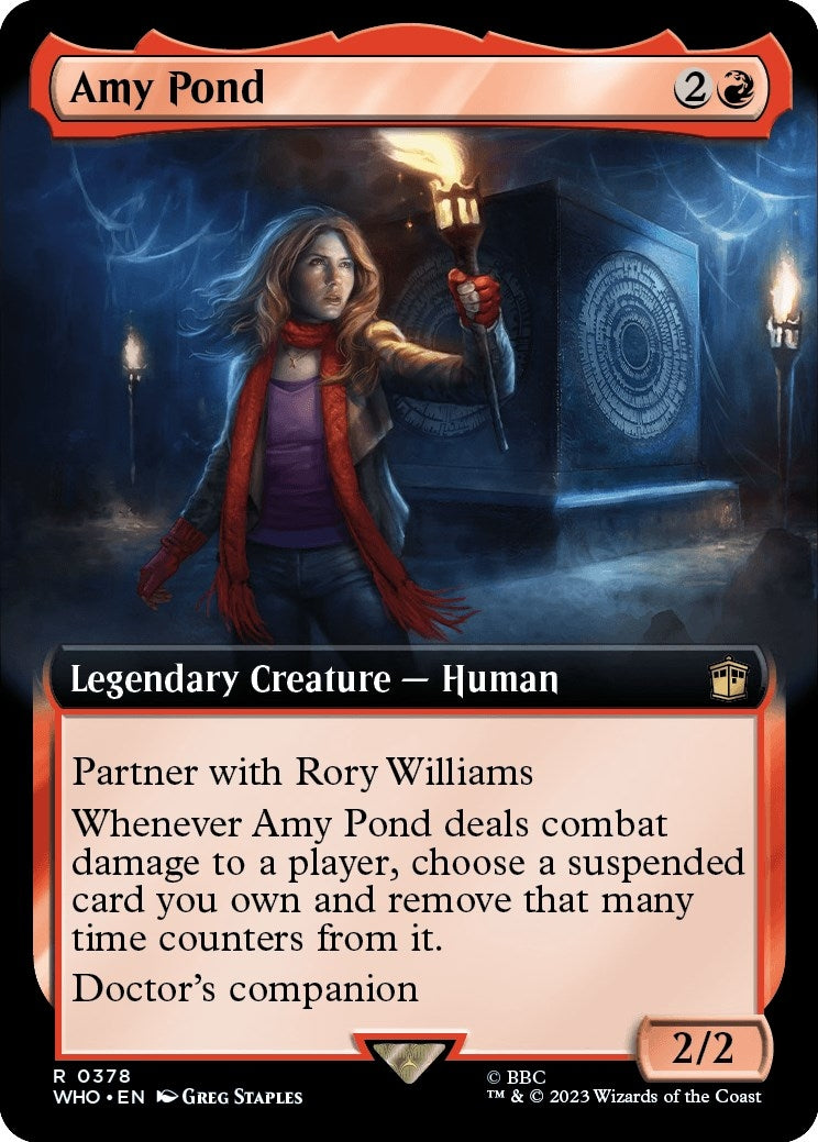 Amy Pond (Extended Art) (378) [WHO] - MTG Single