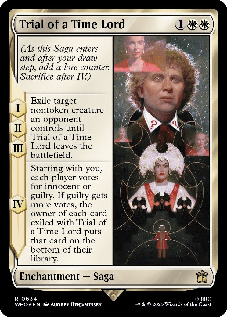Trial of a Time Lord (Surge Foil) (634) [WHO] - MTG Single