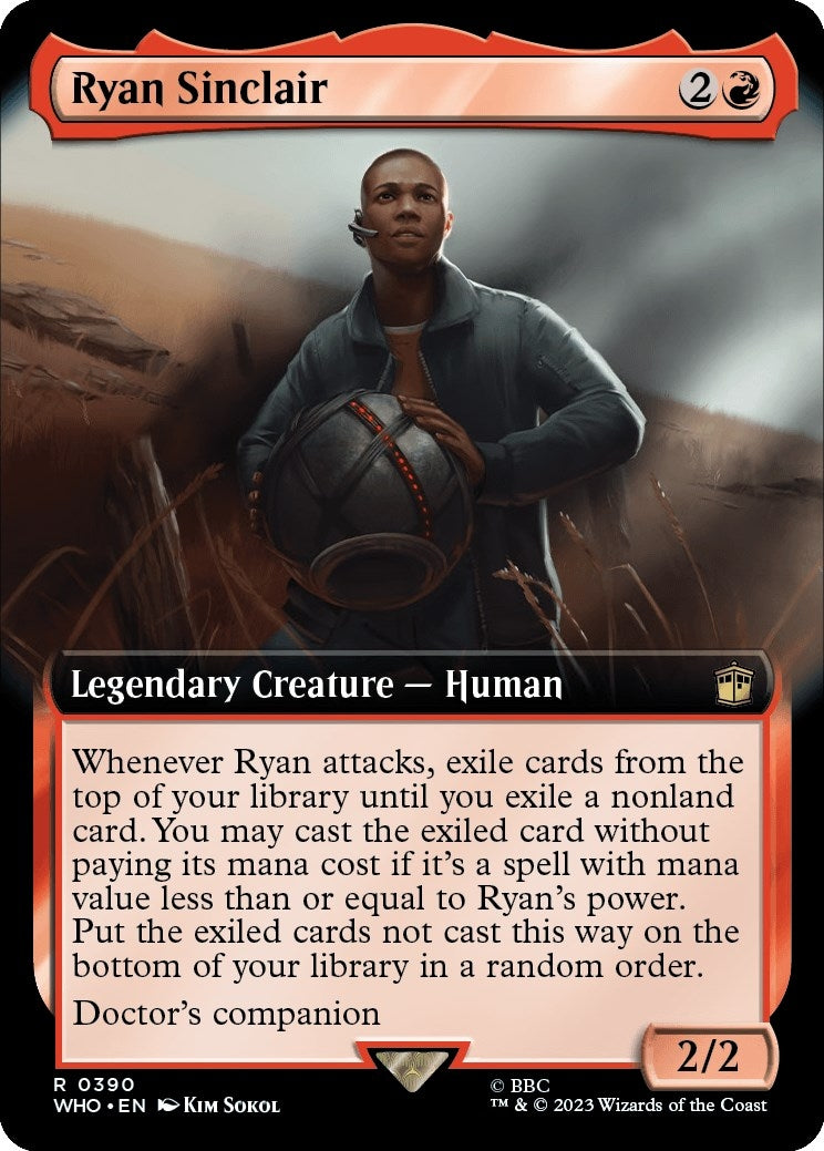 Ryan Sinclair (Extended Art) (390) [WHO] - MTG Single