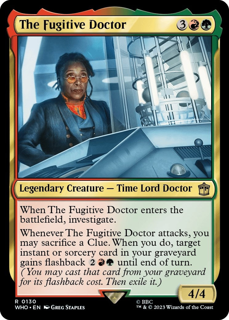 The Fugitive Doctor (130) [WHO] - MTG Single