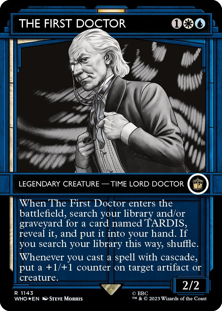 The First Doctor (Showcase) (Surge Foil) (1143) [WHO] - MTG Single