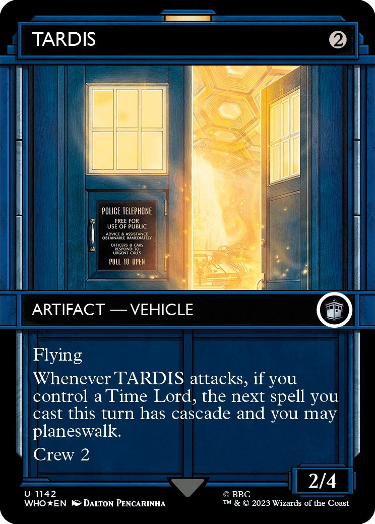TARDIS (Showcase) (Surge Foil) (1142) [WHO] - MTG Single