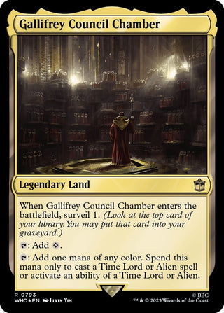 Gallifrey Council Chamber (Surge Foil) (793) [WHO] - MTG Single