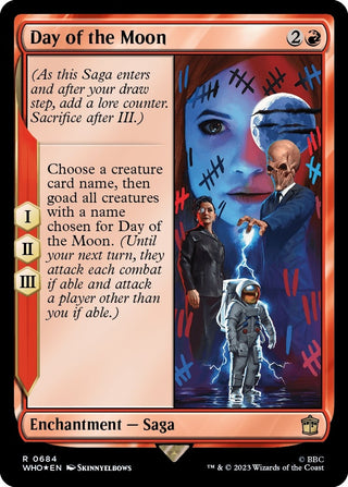 Day of the Moon (Surge Foil) (684) [WHO] - MTG Single