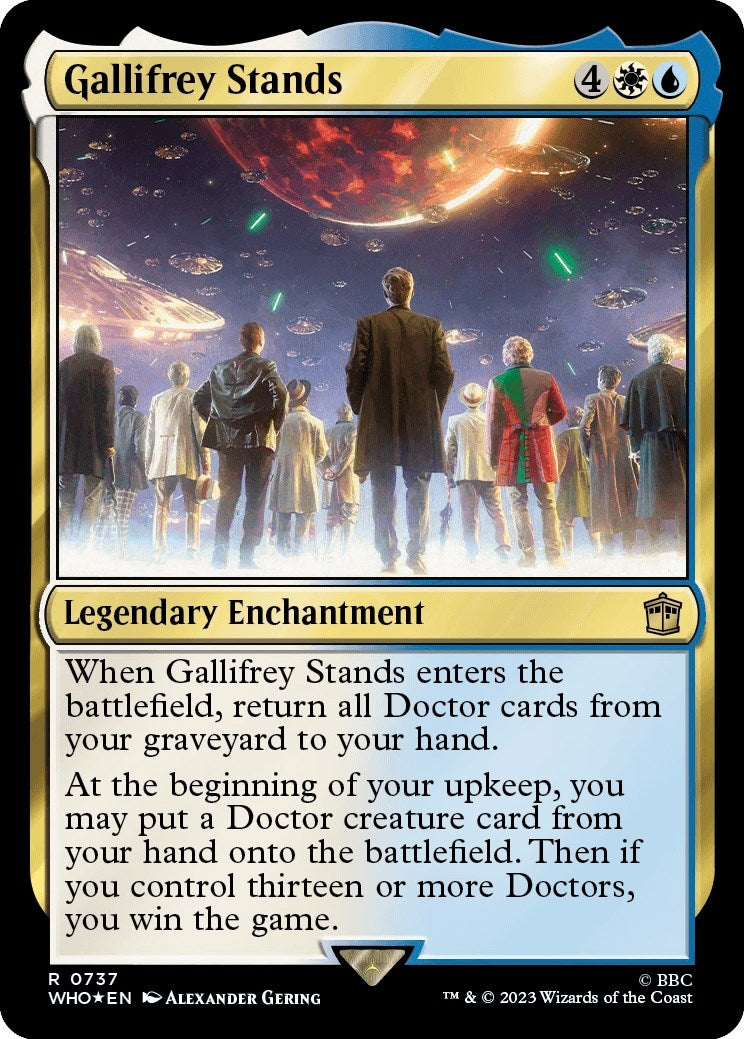 Gallifrey Stands (Surge Foil) (737) [WHO] - MTG Single