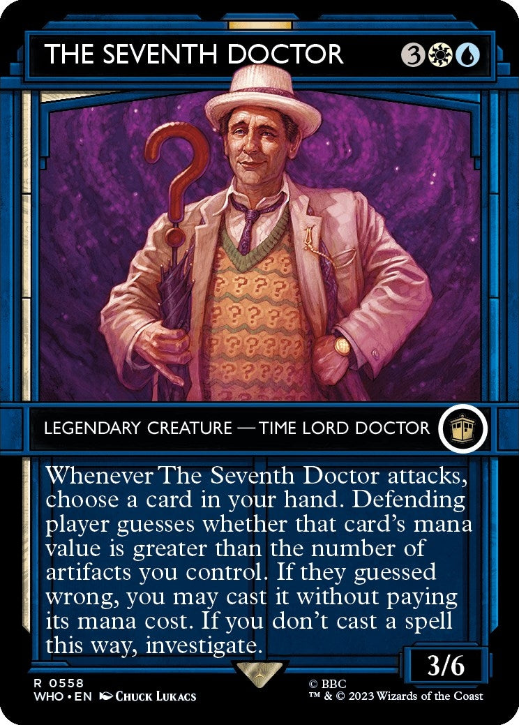 The Seventh Doctor (Showcase) (558) [WHO] - MTG Single