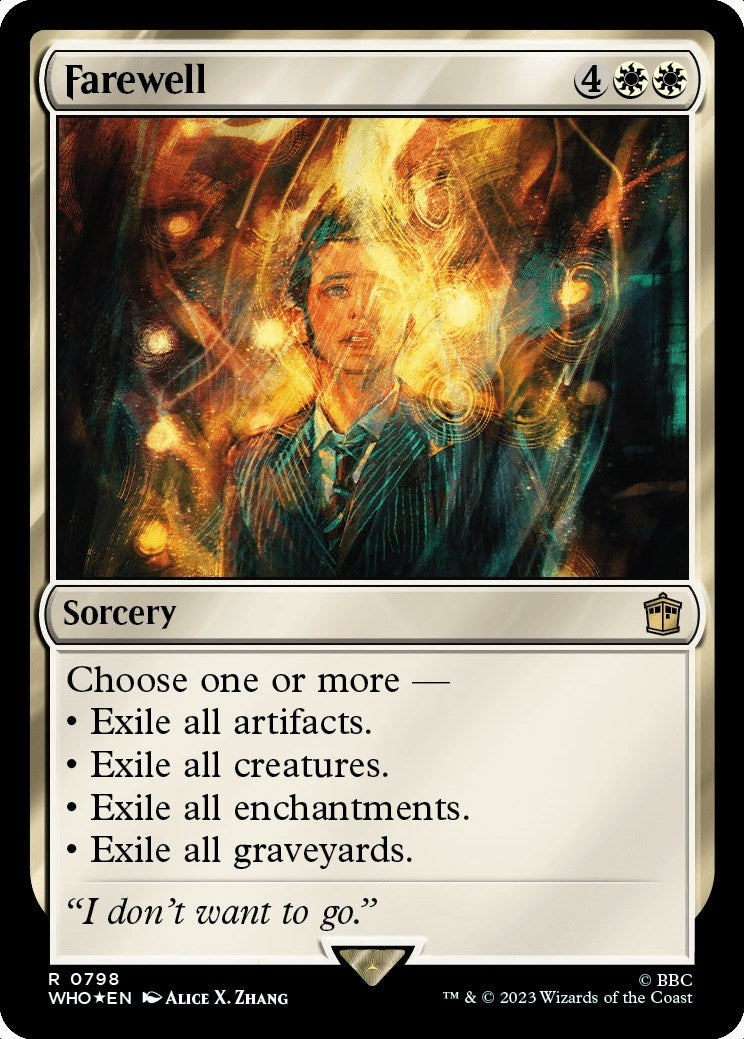 Farewell (Surge Foil) (798) [WHO] - MTG Single