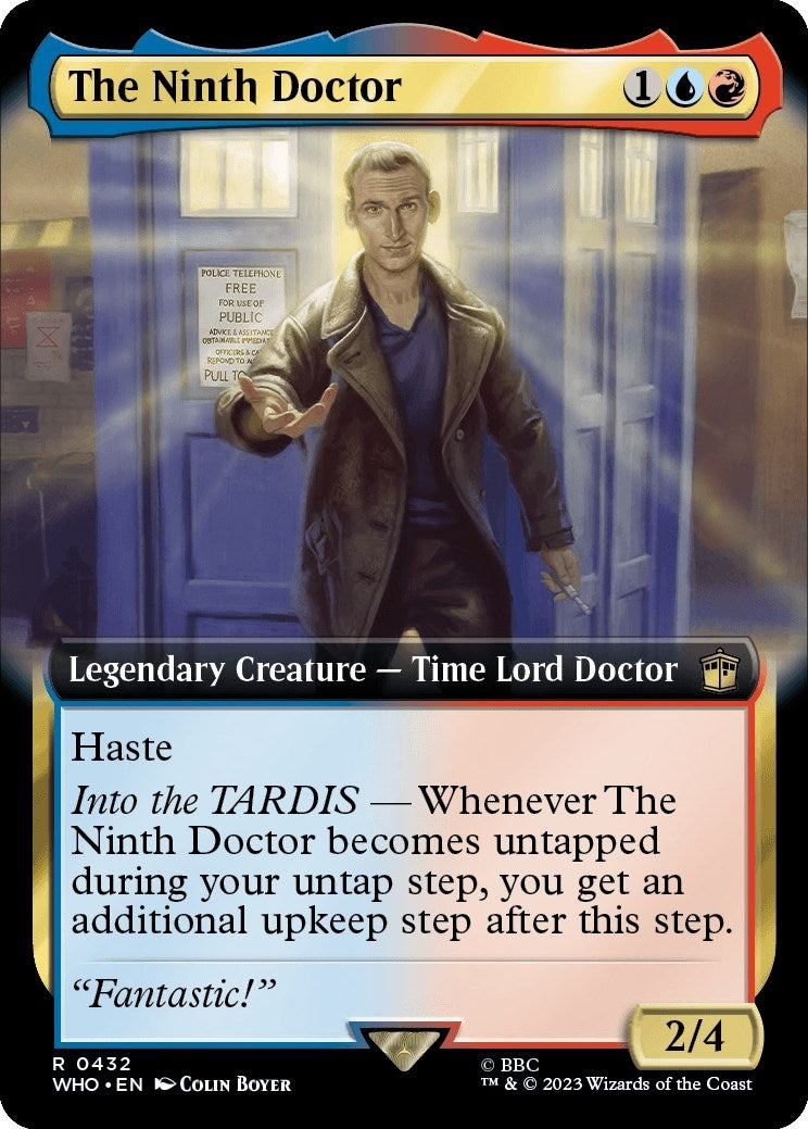 The Ninth Doctor (Extended Art) (432) [WHO] - MTG Single