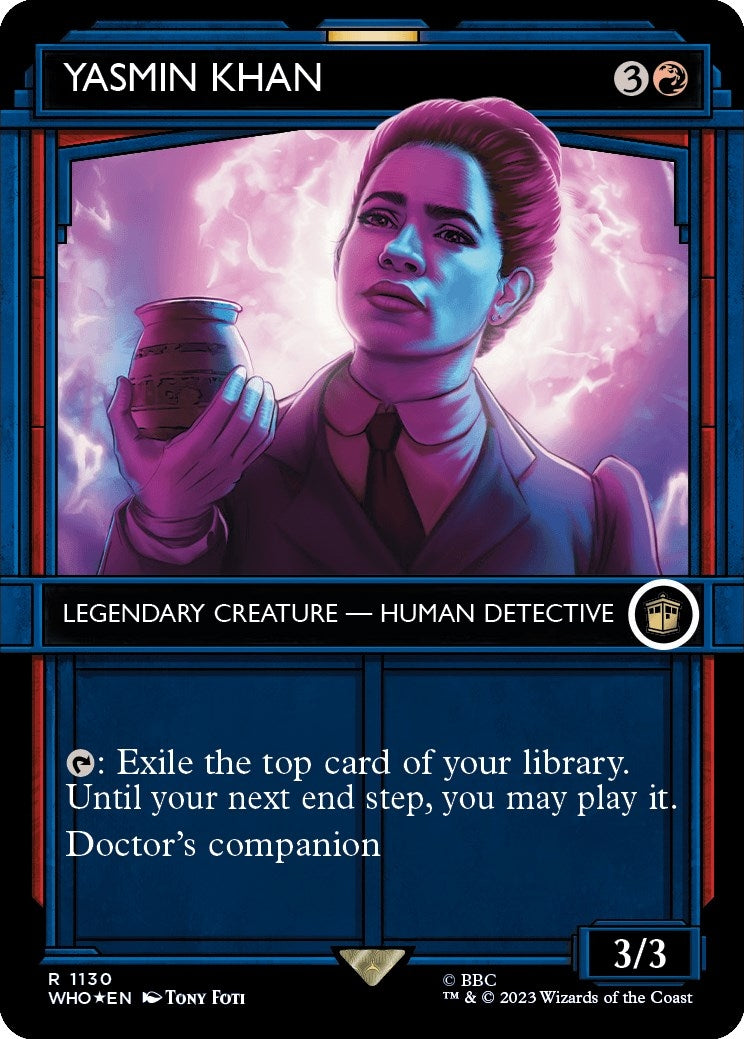 Yasmin Khan (Showcase) (Surge Foil) (1130) [WHO] - MTG Single
