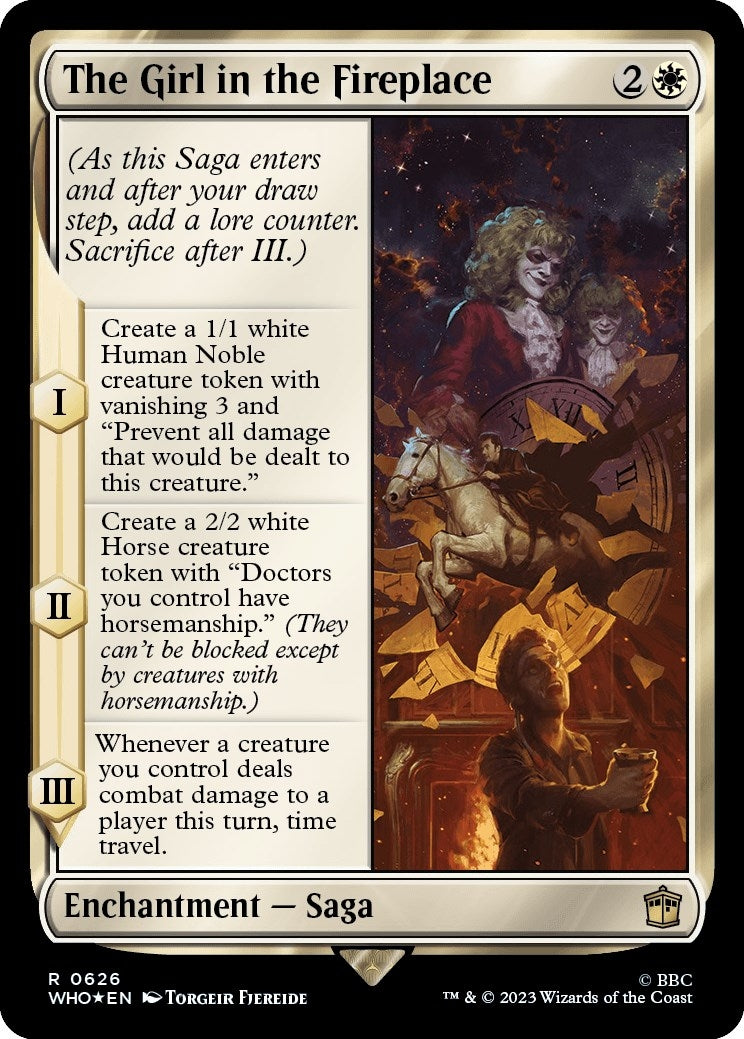 The Girl in the Fireplace (Surge Foil) (626) [WHO] - MTG Single