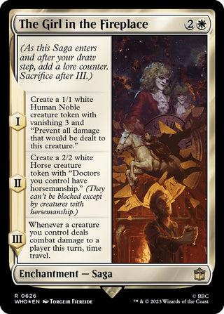 The Girl in the Fireplace (Surge Foil) (626) [WHO] - MTG Single