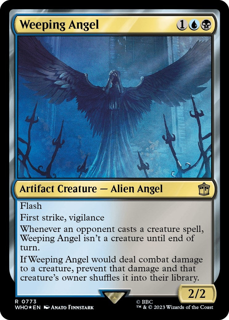 Weeping Angel (Surge Foil) (773) [WHO] - MTG Single