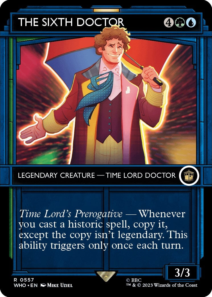 The Sixth Doctor (Showcase) (557) [WHO] - MTG Single