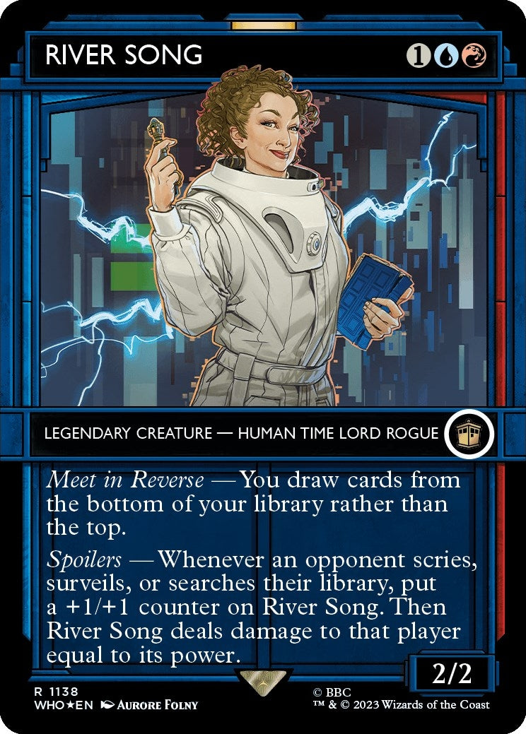 River Song (Showcase) (Surge Foil) (1138) [WHO] - MTG Single
