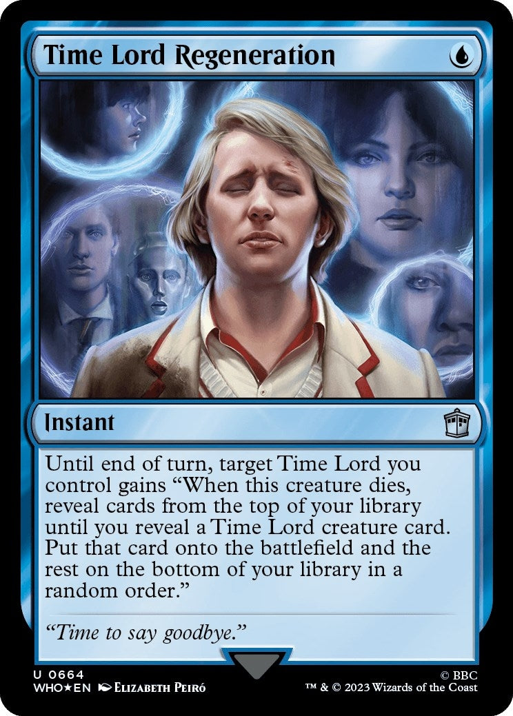 Time Lord Regeneration (Surge Foil) (664) [WHO] - MTG Single