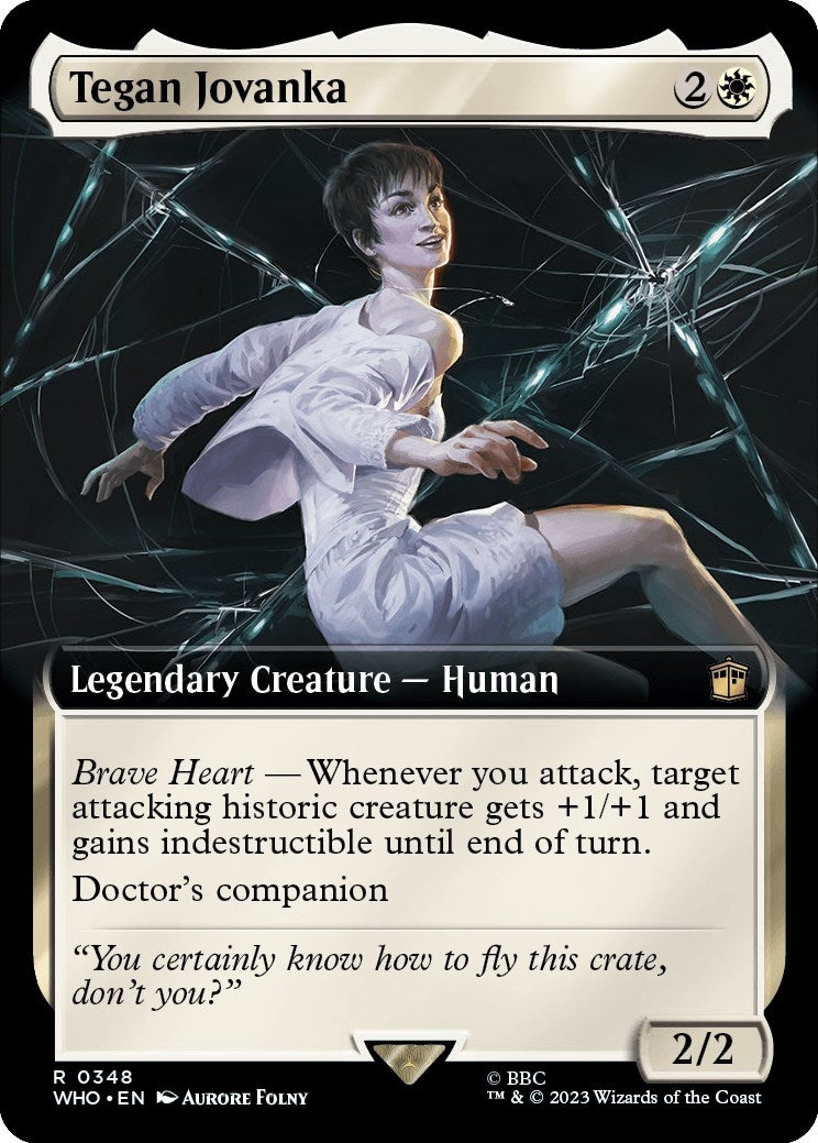 Tegan Jovanka (Extended Art) (348) [WHO] - MTG Single