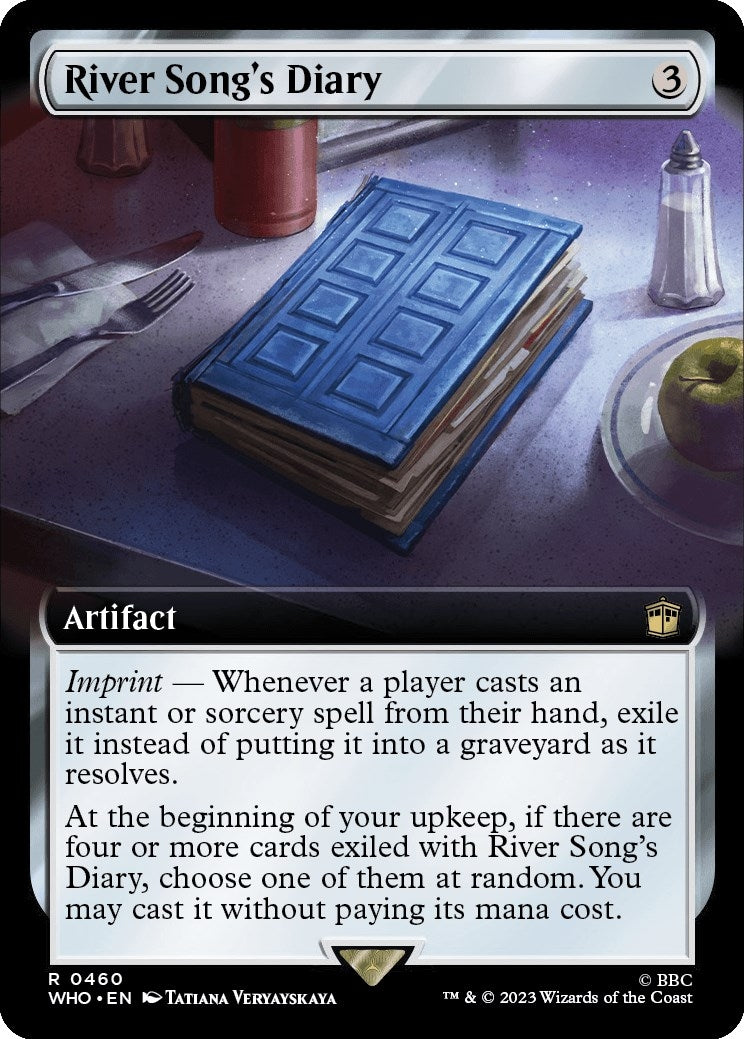 River Song’s Diary (Extended Art) (460) [WHO] - MTG Single