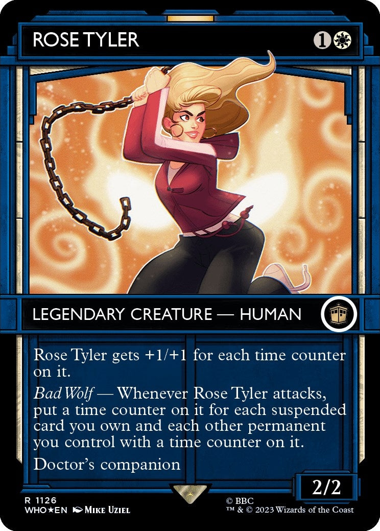 Rose Tyler (Showcase) (Surge Foil) (1126) [WHO] - MTG Single