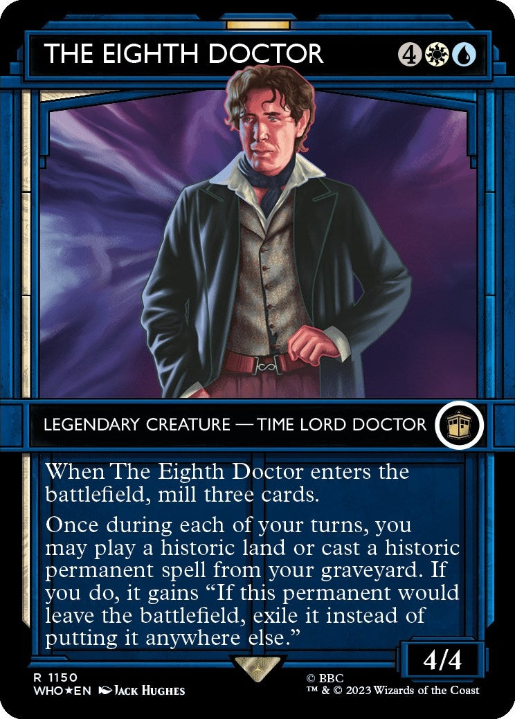 The Eighth Doctor (Showcase) (Surge Foil) (1150) [WHO] - MTG Single