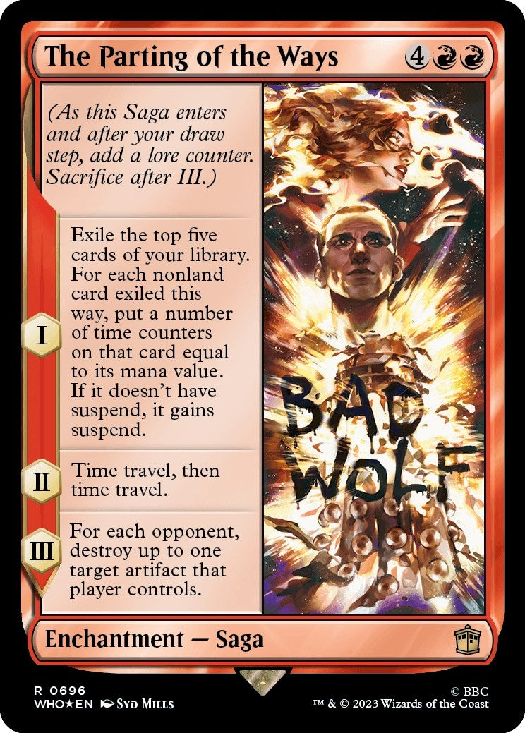 The Parting of the Ways (Surge Foil) (696) [WHO] - MTG Single