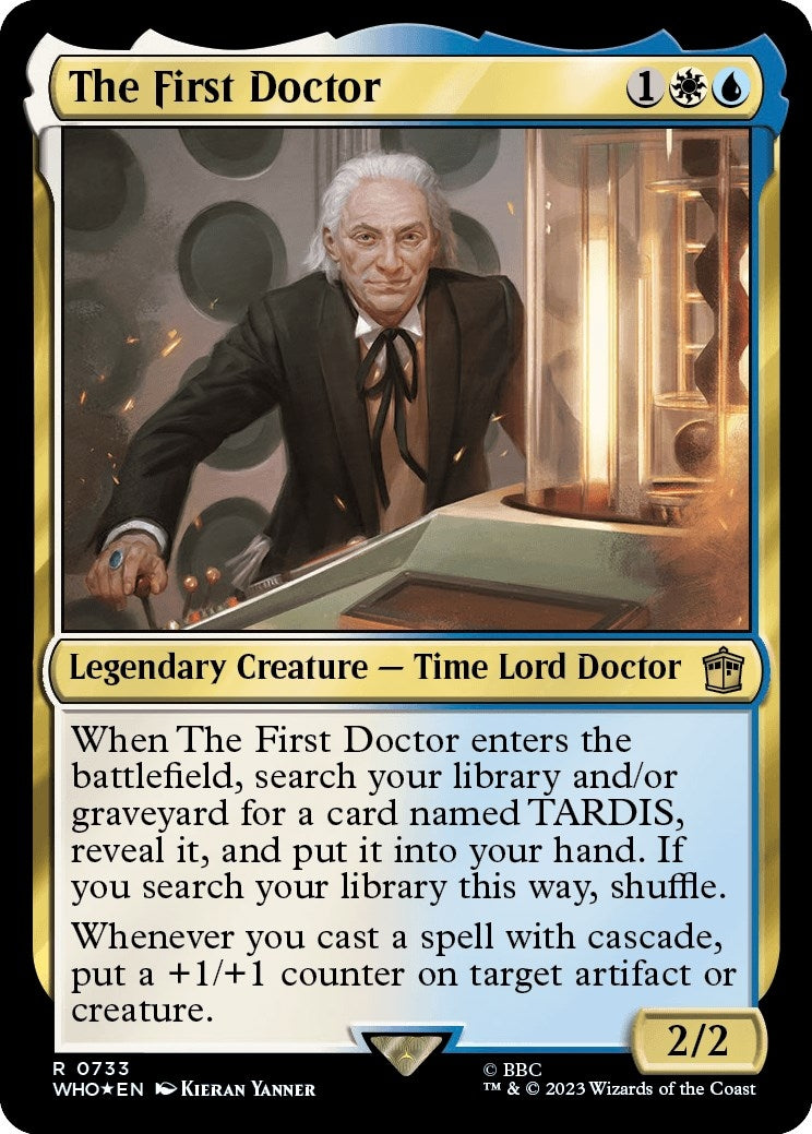 The First Doctor (Surge Foil) (733) [WHO] - MTG Single