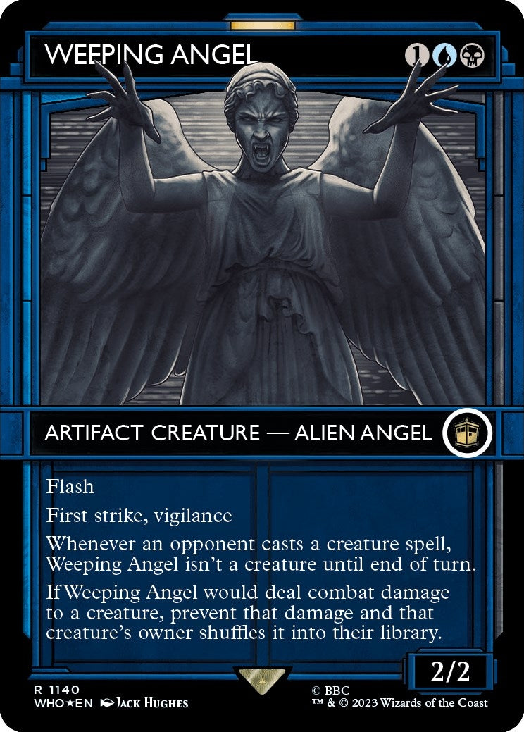 Weeping Angel (Showcase) (Surge Foil) (1140) [WHO] - MTG Single
