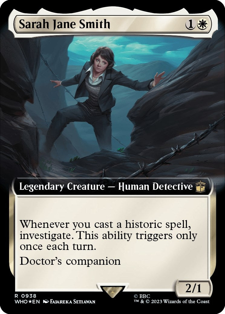 Sarah Jane Smith (Extended Art) (Surge Foil) (938) [WHO] - MTG Single