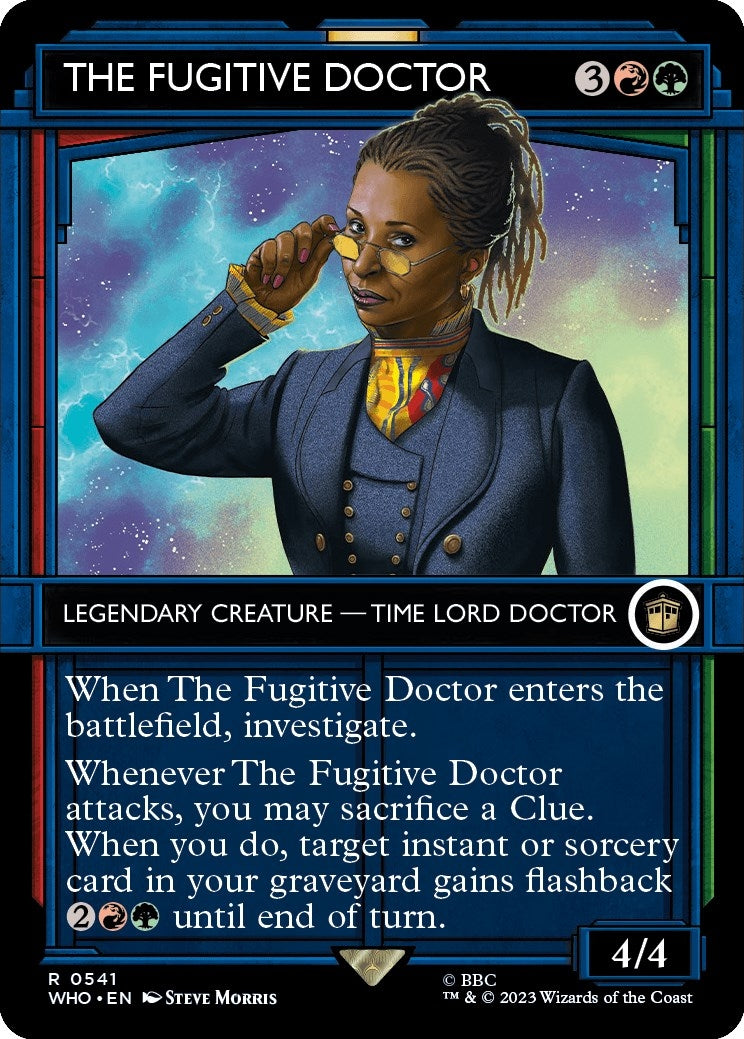 The Fugitive Doctor (Showcase) (541) [WHO] - MTG Single