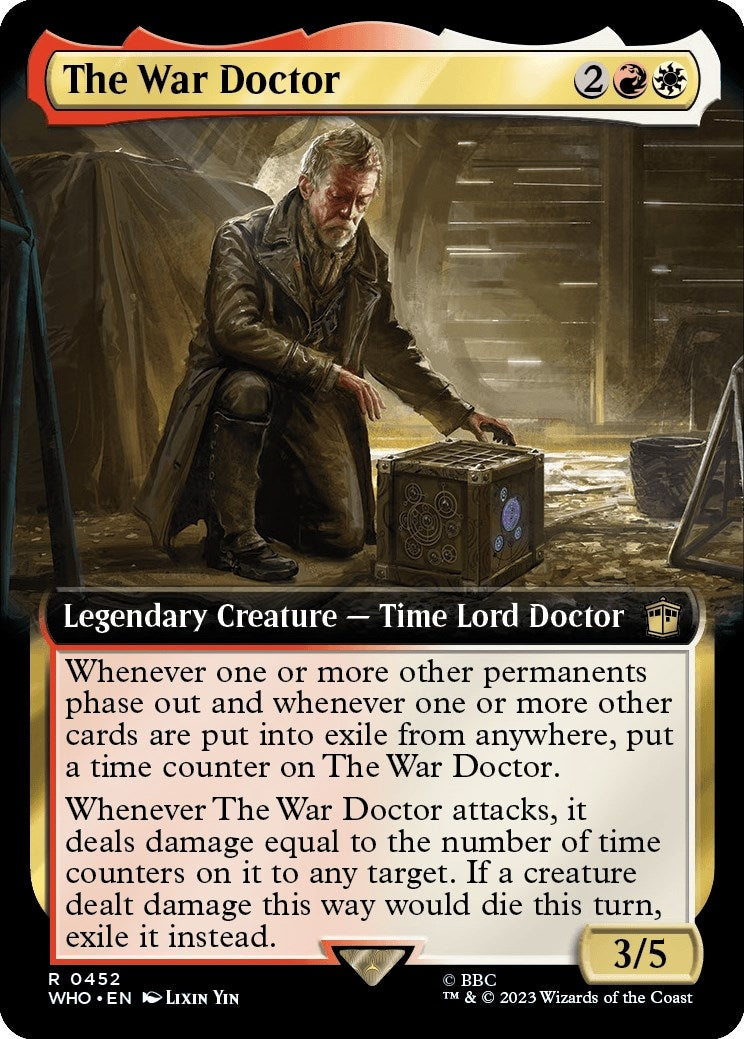 The War Doctor (Extended Art) (452) [WHO] - MTG Single