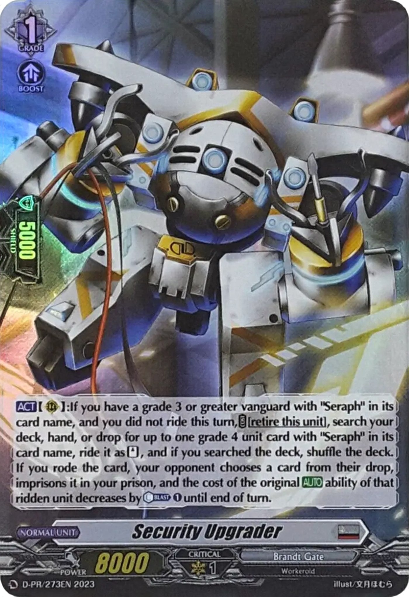 Security Upgrader (Foil) (273) [D-PR] - Cardfight Vanguard Single