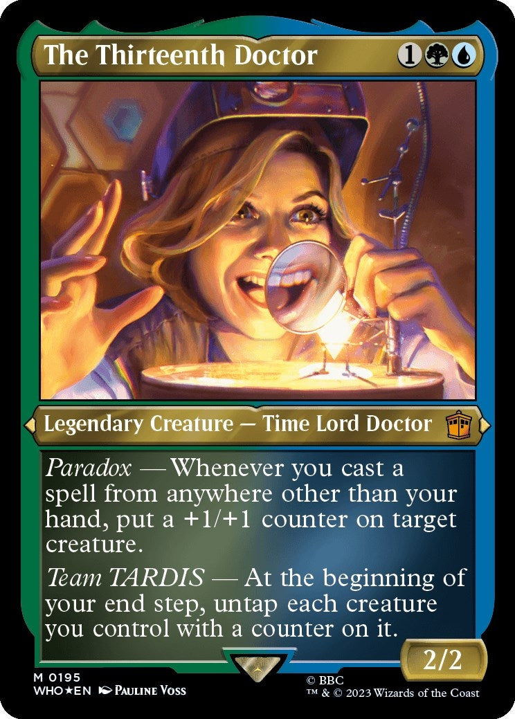 The Thirteenth Doctor (Display Commander) - Thick Stock (195) [WHO] - MTG Single