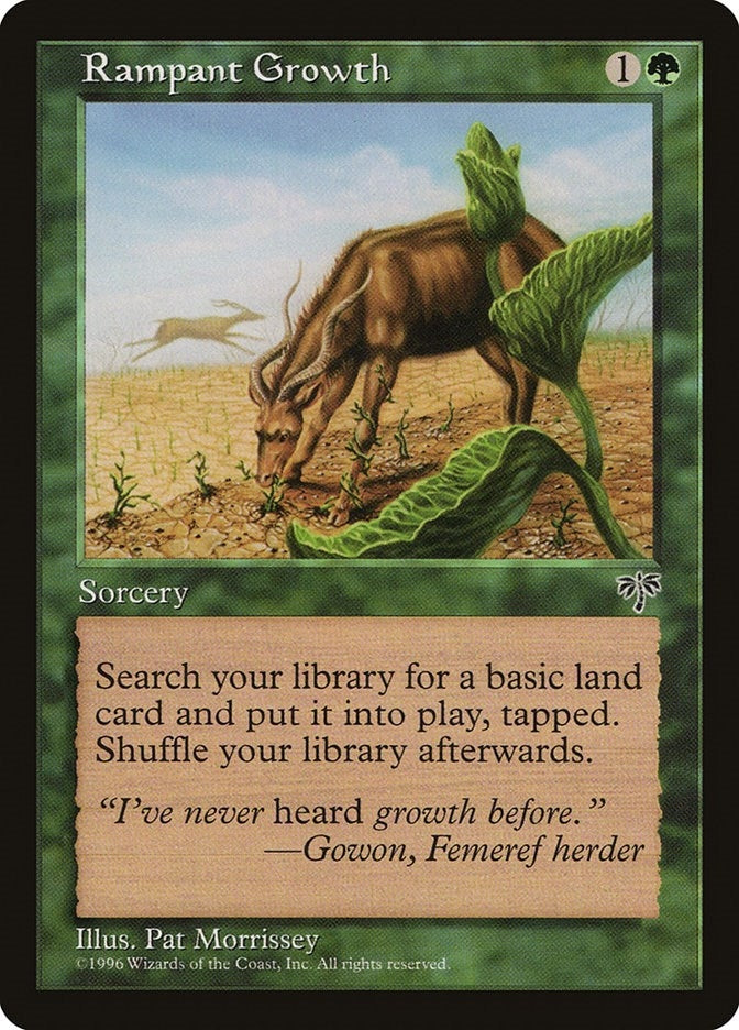 Rampant Growth [MIR] - MTG Single