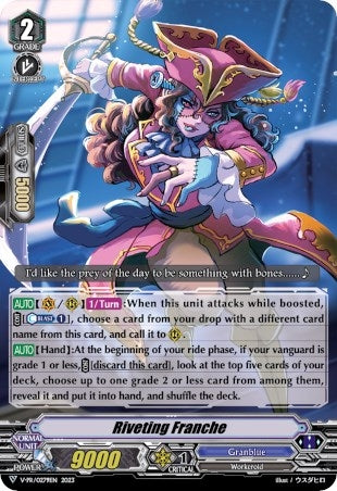 Riveting Franche (279) [VPR] - Cardfight Vanguard Single