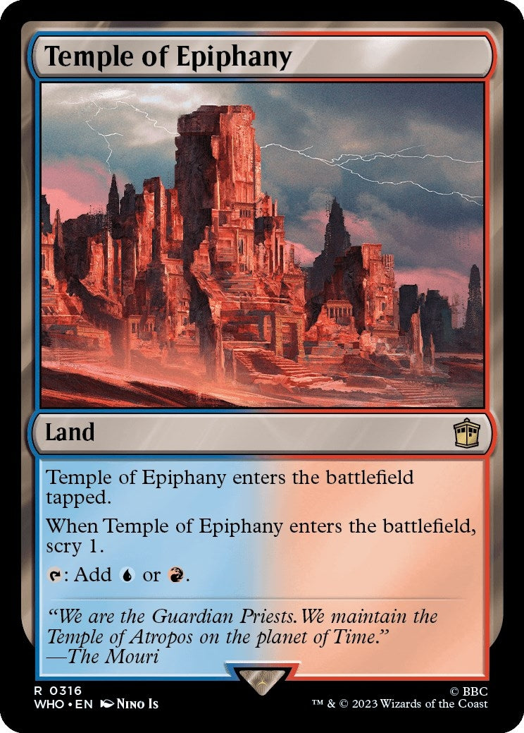 Temple of Epiphany (316) [WHO] - MTG Single