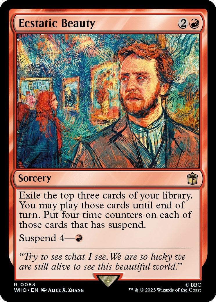 Ecstatic Beauty (83) [WHO] - MTG Single