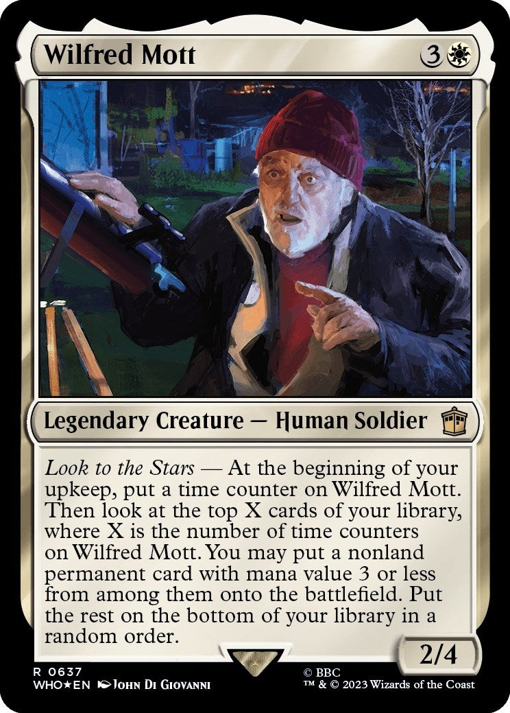 Wilfred Mott (Surge Foil) (637) [WHO] - MTG Single