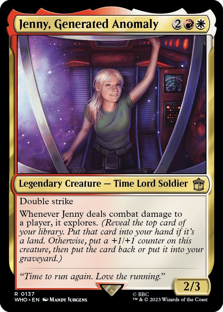 Jenny Generated Anomaly (137) [WHO] - MTG Single