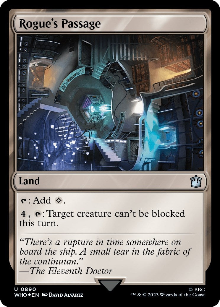Rogue’s Passage (Surge Foil) (890) [WHO] - MTG Single