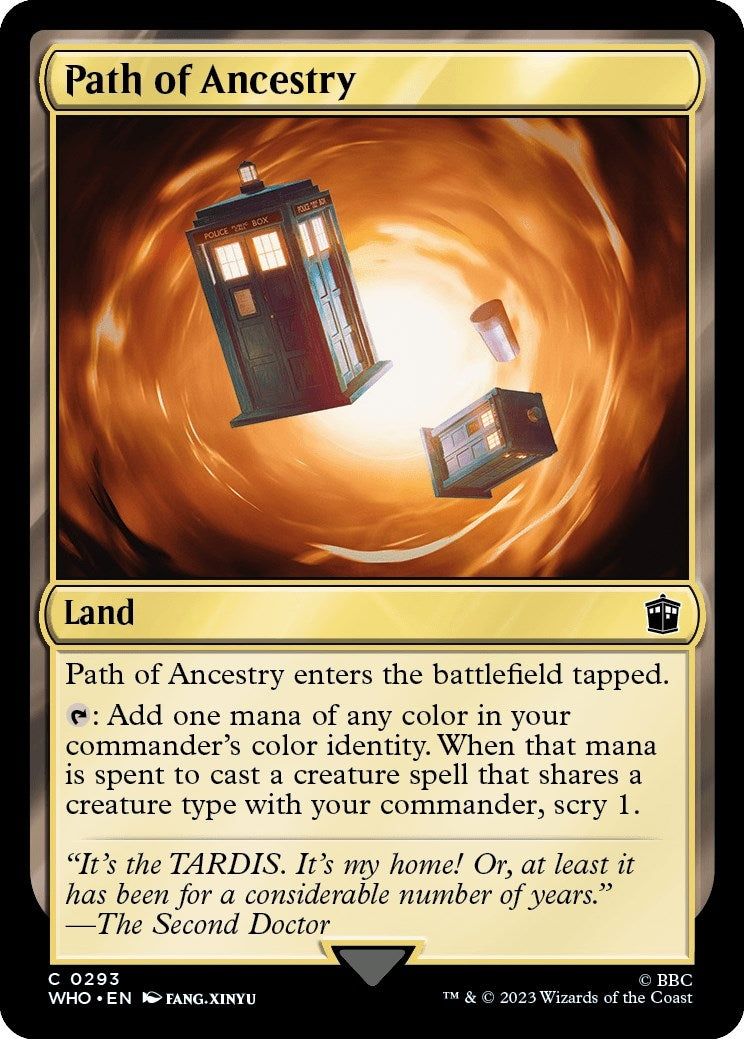 Path of Ancestry (293) [WHO] - MTG Single