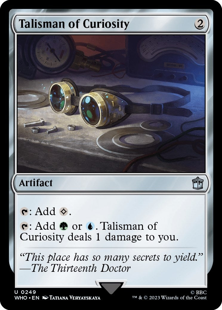 Talisman of Curiosity (249) [WHO] - MTG Single