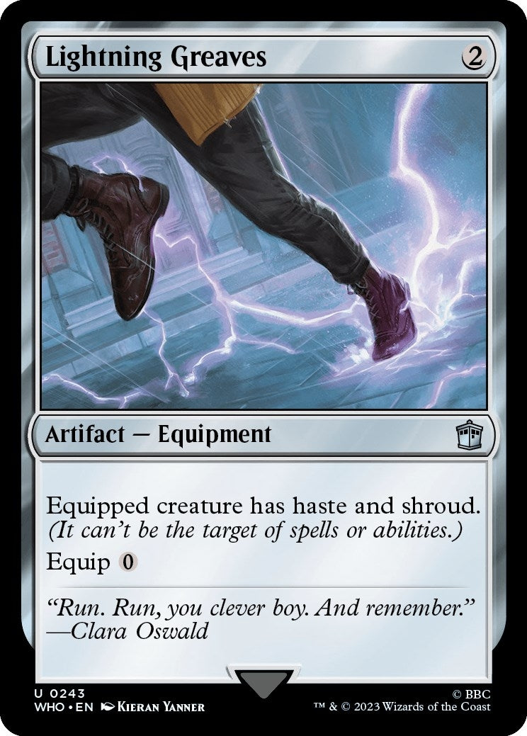 Lightning Greaves (243) [WHO] - MTG Single