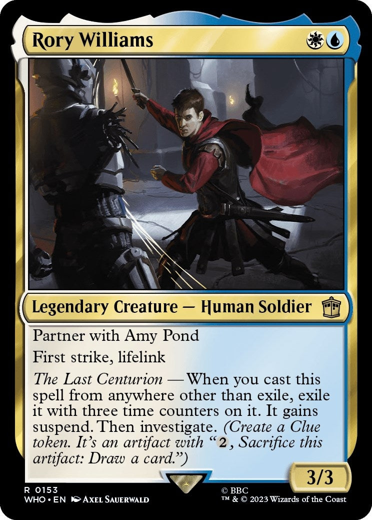 Rory Williams (153) [WHO] - MTG Single