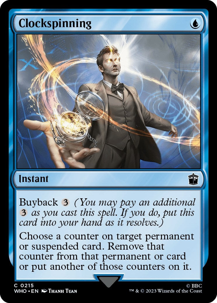 Clockspinning (215) [WHO] - MTG Single
