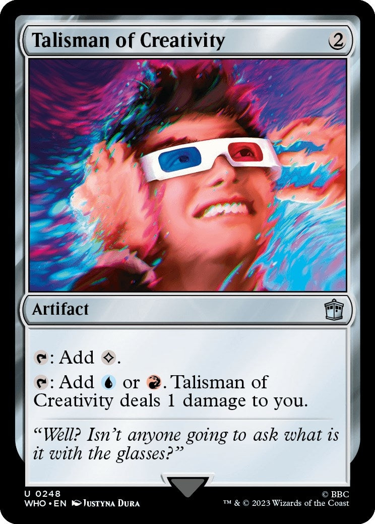 Talisman of Creativity (248) [WHO] - MTG Single